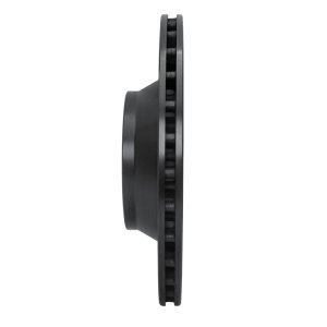 Audi TTS Quattro Brake Rotor (1) - Rear Left - R1 Concepts - Drilled & Slotted - Black - `08-`15